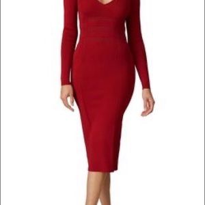Red Good American Knit Dress